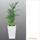 MDF lacquered planters with plastic insert(INDOOR)